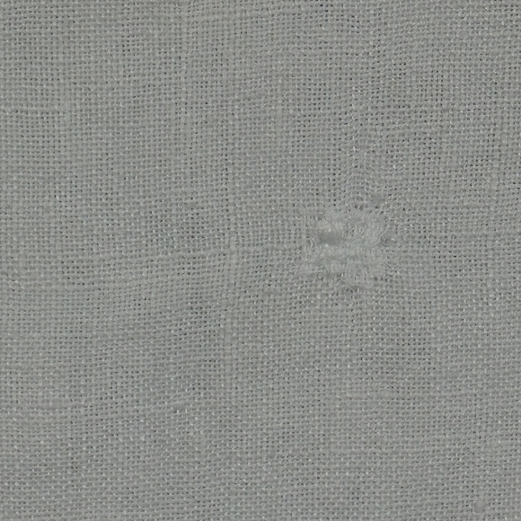 VTG Embroidery Lace Linen Tablecloth 66 X 82 Ivory Seat 6-8 Flaws/ Repairs - Picture 10 of 14